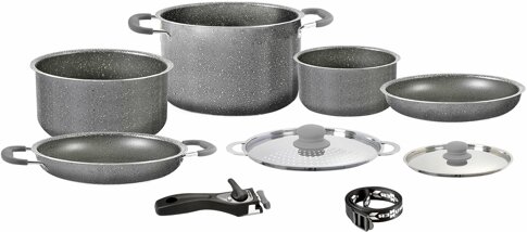 Günstiges Camping Kochgeschirr: Pfannen, Töpfe und die passenden Deckel - einzeln oder im Set Günstiges Camping Kochgeschirr: Pfannen, Töpfe und die passenden Deckel - einzeln oder im Set