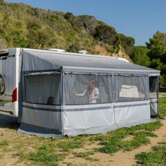 Alles rund um die Wohnmobil Markise, wie Dach-, Fenstermarkisen und Adapter in deinem Camping Online-Shop