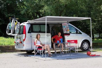 Alles rund um die Wohnmobil Markise, wie Dach-, Fenstermarkisen und Adapter in deinem Camping Online-Shop