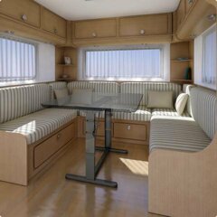 Höhenverstellbare Tischgestelle: Einsäulen Hubtischgestell für Reisen mit dem Wohnmobil & Camper Höhenverstellbare Tischgestelle: Einsäulen Hubtischgestell für Reisen mit dem Wohnmobil & Camper