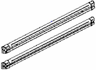 Fahrradtrger - Stange & Radblockierungssystem