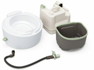 Sanit�rzubeh�r f�r das Wohnmobil: Von der Badezimmerarmatur bis hin zur Campingtoilette