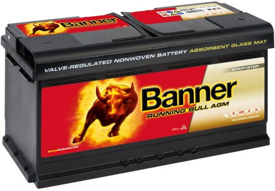 Banner Running Bull AGM Batterie, 80 Ah