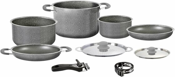 Brunner Kochtopf-Set Gourmet Rock NG 8+1 Brunner Kochtopf-Set Gourmet Rock NG 8+1