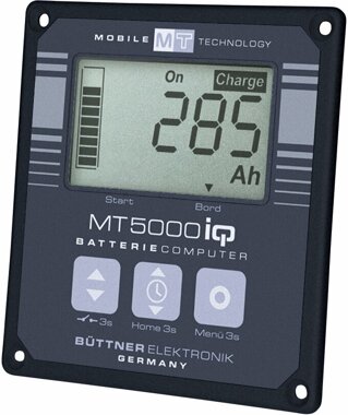 Bttner Elektronik MT 5000 iQ Batterie-Computer, 400 A-Shunt, schwarz