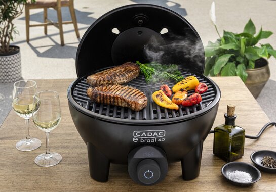 Cadac E Braai 40 - Elektrischer Tischgrill in schwarz 