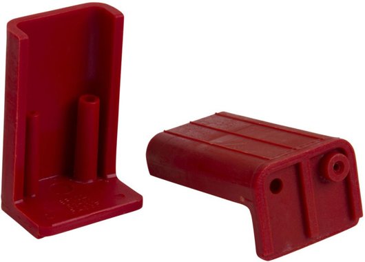 Dometic Montagebock und Schraube 53 bis 60 mm, rot