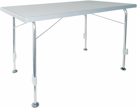 Dukdalf Campingtisch Stabilic 3, hellgrau, 115  70 cm