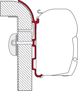 Fiamma Adapter Brstner fr F45 ab 450 cm