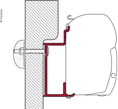 Adapter Eura Mobil/Karmann 450 cm