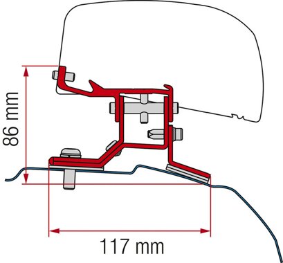 Adapter F40 Kit Ford Custom L1