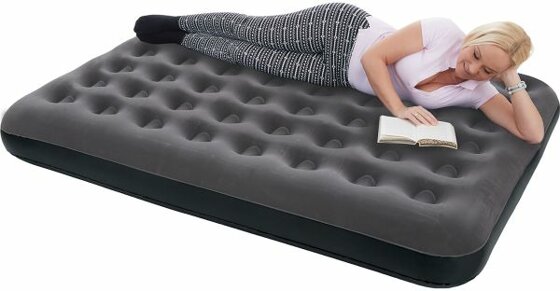 Velours Luftbett fr 2 Personen