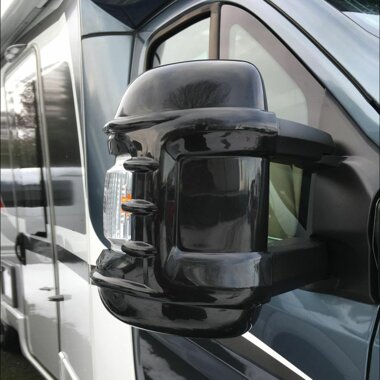 Milenco Spiegelschutz, schwarz für Fiat Ducato und Peugeot Boxer