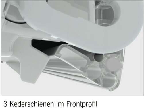 Dachmarkise F80L für Vans und Wohnmobile, Royal Grey, Polar White Dachmarkise F80L für Vans und Wohnmobile, Royal Grey, Polar White