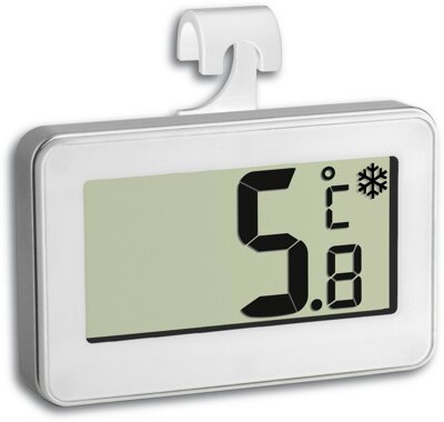 TFA Digitales Thermometer wei