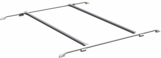 Thule Dachreling deluxe, eloxiert, aluminium