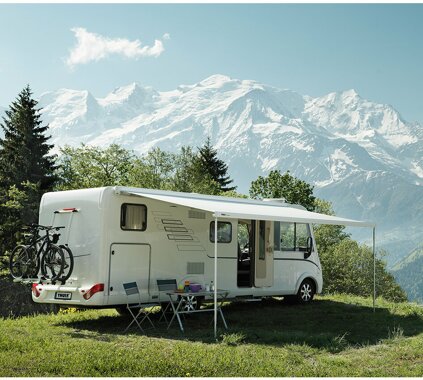 TO 8000 mit Motor wei, 4,5 m, Mystic Grau