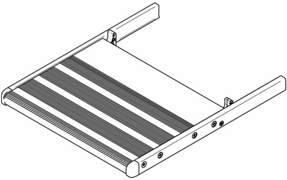 Thule-Omnistor Trittbrett komplett Thule Slide-Out Step V12 12V 400 Thule-Omnistor Trittbrett komplett Thule Slide-Out Step V12 12V 400
