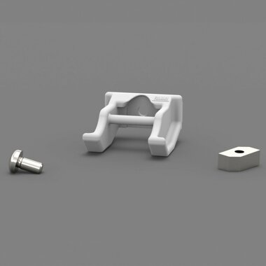 Portatarga Fiamma Per F45S/F45L - Supporto Per Targa Motociclo Modello 37259