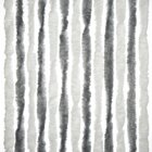 Arisol Flauschvorhang für Caravan, grau, weiß, 56 × 175 cm