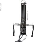 CTA 3-Punkt Gurtbock Fiat Ducato X250/X290 Van Chassis, Hhe 1199,5 mm