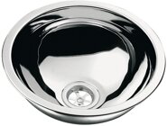 Can Edelstahl-Einbausple - Rund - 26 cm Durchmesser