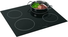 Glaskeramik-Kochfeld mit 4 Kochplatten PT1358