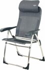 Crespo Campingstuhl AL/215-C, Alu-Rundrohr, anthrazit, 46 cm