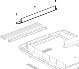 Dometic Blende fr Innenrahmen fr Midi-Heki/Style Bgelvariante