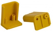 Dometic Montagebock und Schraube 39 bis 46 mm, gelb