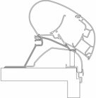 Adapter fr Hobby-Wohnwagen ab Baujahr 2014 zu Dometic-Dachmarkisen Serie 2