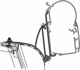 Adapter fr VW T5 / T6 Multivan mit C-Schiene fr Markisen Dometic PW 1100