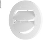 Ausstr�mer verschlie�bar f.Standheizung Airtronic D3, �90mm, wei�