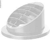 Ausstr�mer hoch 30� f. Standheiz. Airtronic D2, �50/60mm, wei�
