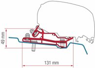 Fiamma Markisenadapter Ford Transit H3, Bj. 2014-2019