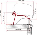 Fiamma Adapter-Kit F65 / F80 fr Caravan Hobby ab Baujahr 2014