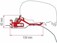 Fiamma Markisen Kit Fiat Ducato F80/F65 FD >07 Super Long