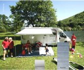 Fiamma Markise F45S 4,25m royal blue, Geh�use Titanium