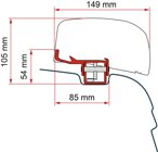 Montageadapter F40van fr VW T5/T6 H1 / L1 ohne C-Schiene