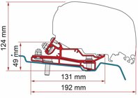  Fiamma Markisenadapter F80s / F65 fr Ford Transit (L3/H3) ab Bj. 2014