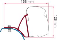Markisen-Adapter F45s / F43van fr Renault Trafic / Opel Vivaro / Nissan Primast