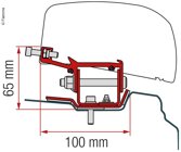 Adapter F40 Kit Renault Trafic L2 >14