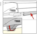 KIt Rain Guard F40van Ford Custom L1/LHD