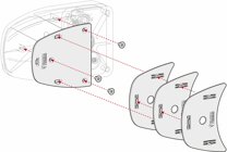 Kit Spacer Safe Door >2017 wei
