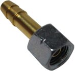 bergangsstck Mutter 1/4" links+ 9 mm Stutzen