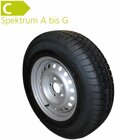 Reserverad 205/65 R15 XL Premium, 5" J x 15, #1516-1