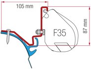 Fiamma F35 Adapter fr Westfalia VW T6 Kepler