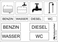 Hinweisschilderset