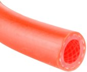 PVC-Heiwasserschlauch, rot, 1 m