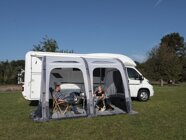 Reimo Marina High Air Reisemobil-Luftvorzelt, 390 x 300 cm, grau